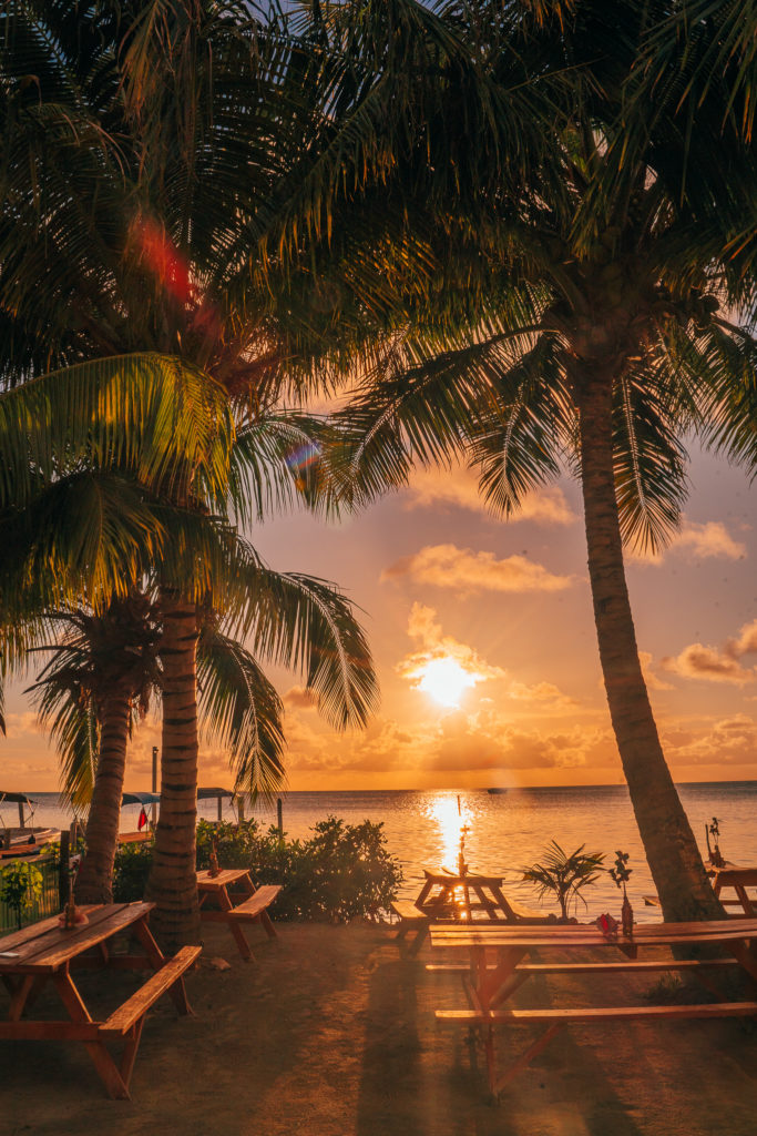 Dee n D's waterside grill caye caulker