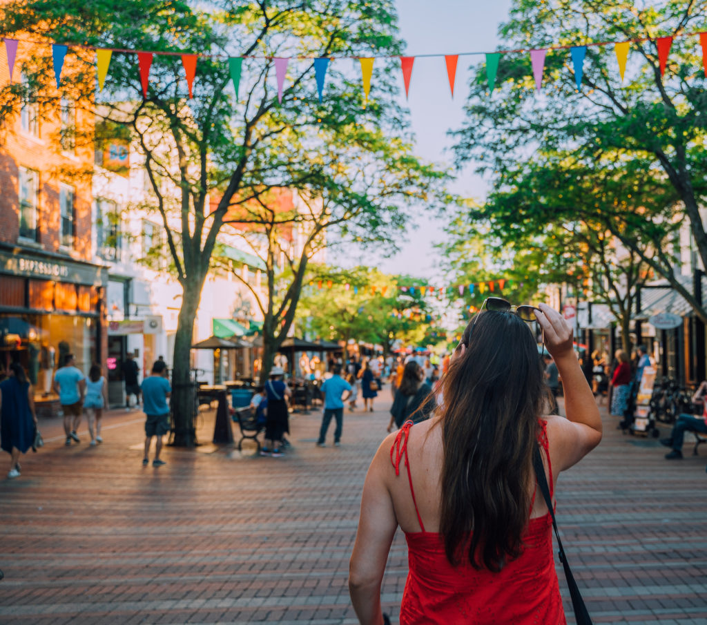 Church Street Marketplace Burlington, Vermont