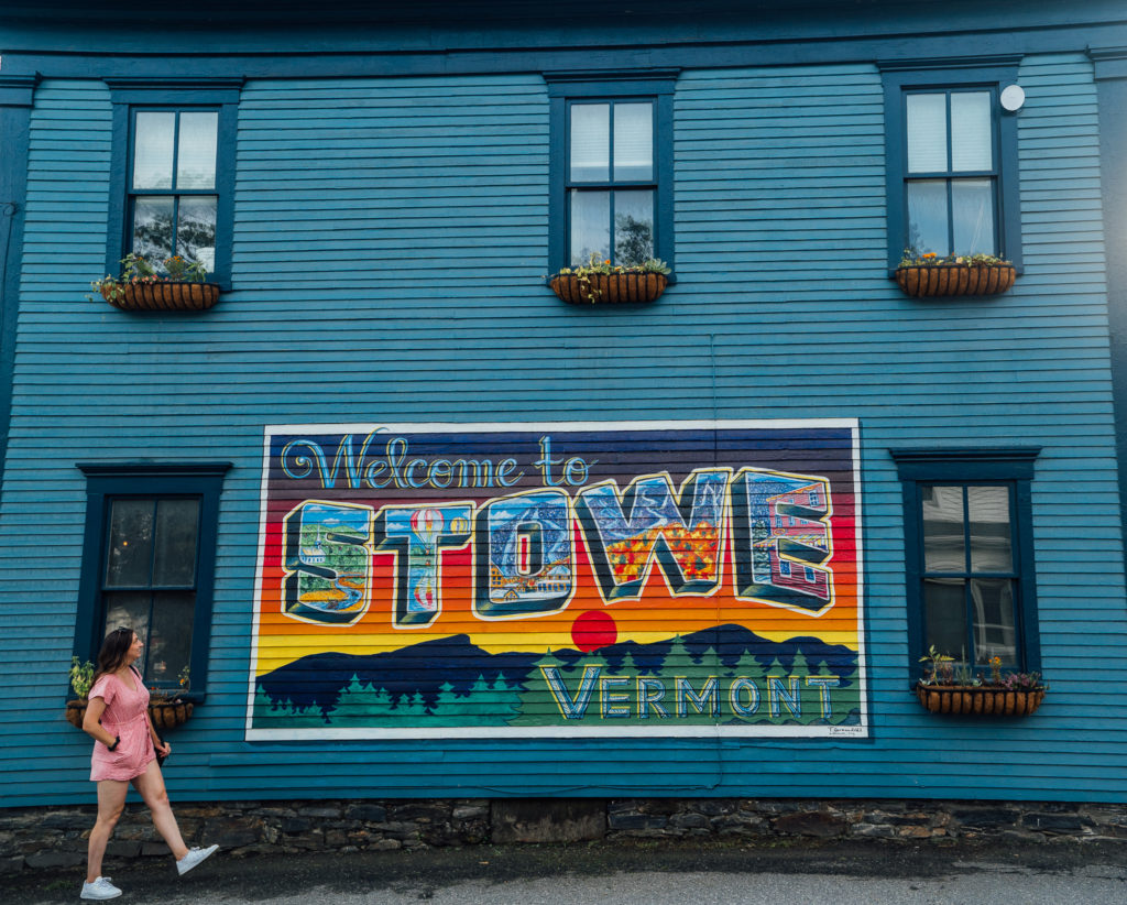 Downtown Stowe Vermont