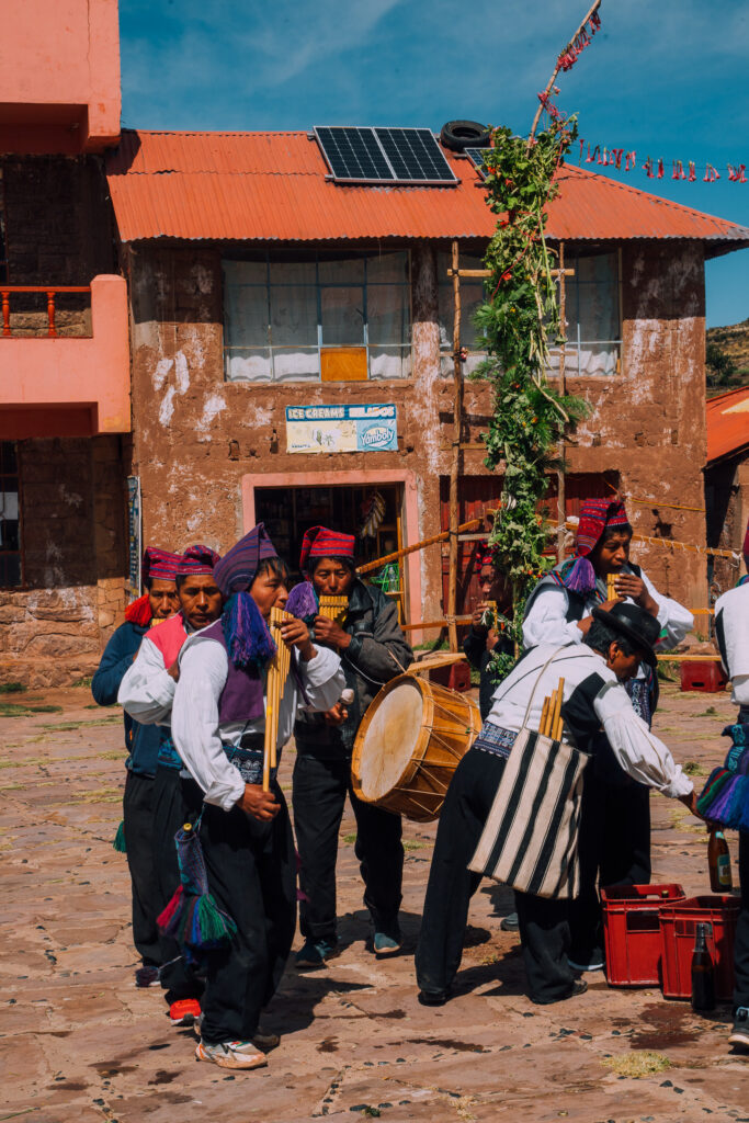 places to visit in peru lake titicaca Taquile Island
